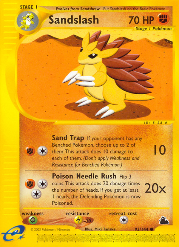 Sandslash (93/144) [Skyridge] - Card Brawlers | Quebec | Canada | Yu-Gi-Oh!