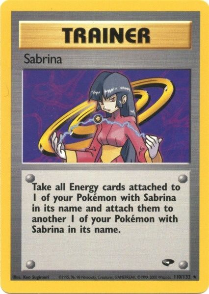 Sabrina (110/132) [Gym Challenge Unlimited] - Card Brawlers | Quebec | Canada | Yu-Gi-Oh!