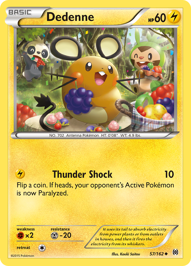 Dedenne (57/162) [XY: BREAKthrough] - Card Brawlers | Quebec | Canada | Yu-Gi-Oh!