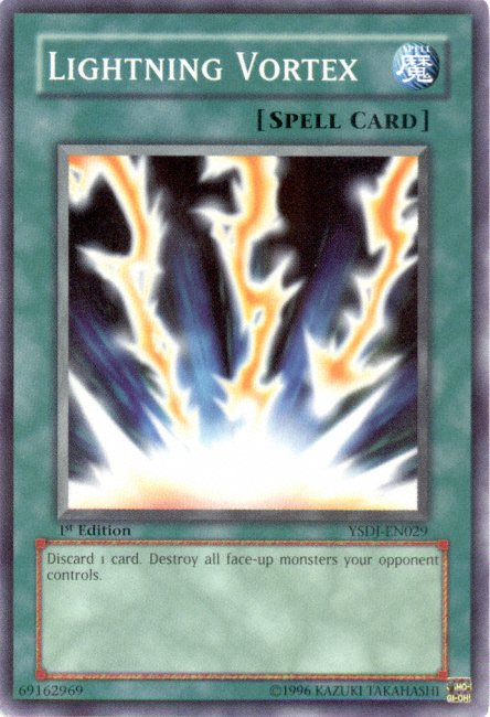 Lightning Vortex [YSDJ-EN029] Common - Card Brawlers | Quebec | Canada | Yu-Gi-Oh!