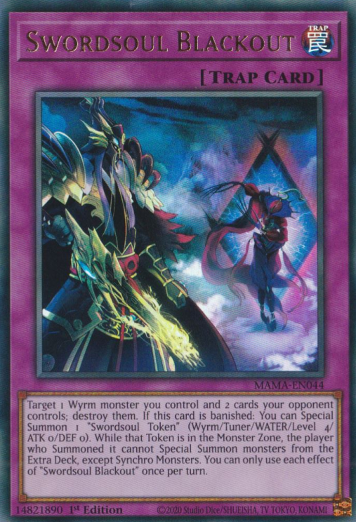 Swordsoul Blackout [MAMA-EN044] Ultra Rare - Card Brawlers | Quebec | Canada | Yu-Gi-Oh!