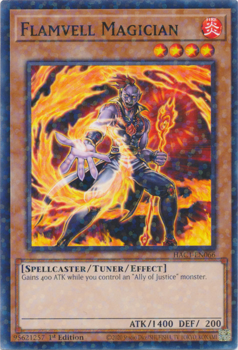 Flamvell Magician (Duel Terminal) [HAC1-EN066] Common - Card Brawlers | Quebec | Canada | Yu-Gi-Oh!