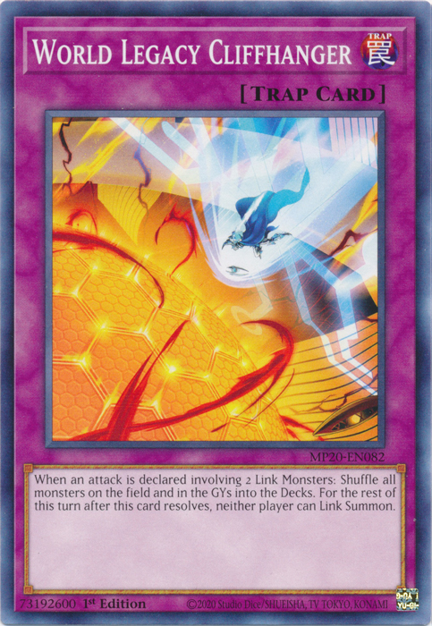 World Legacy Cliffhanger [MP20-EN082] Common - Card Brawlers | Quebec | Canada | Yu-Gi-Oh!