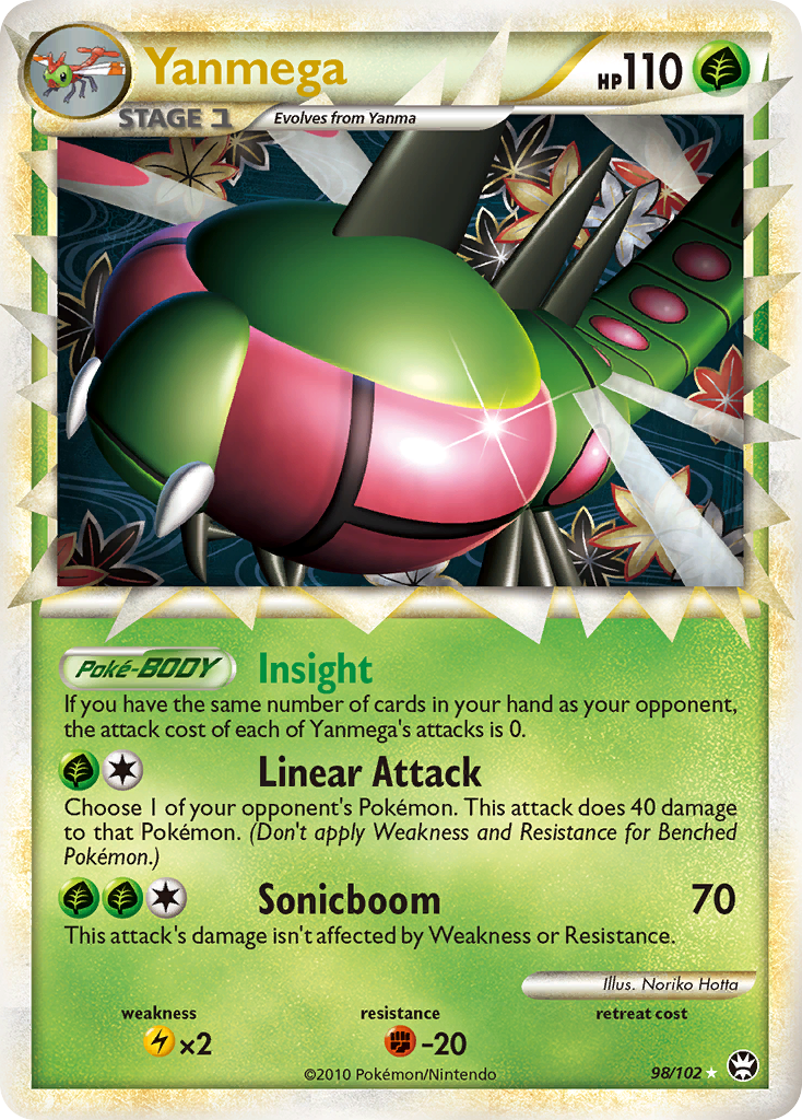 Yanmega (98/102) [HeartGold & SoulSilver: Triumphant] - Card Brawlers | Quebec | Canada | Yu-Gi-Oh!