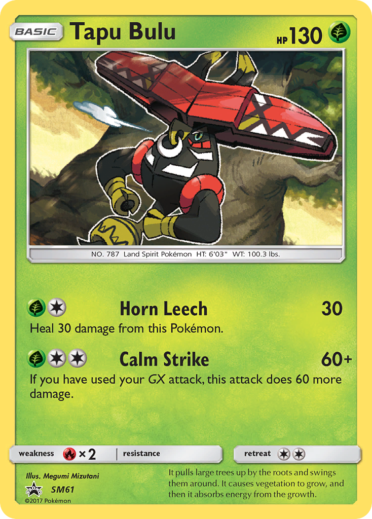 Tapu Bulu (SM61) [Sun & Moon: Black Star Promos] - Card Brawlers | Quebec | Canada | Yu-Gi-Oh!