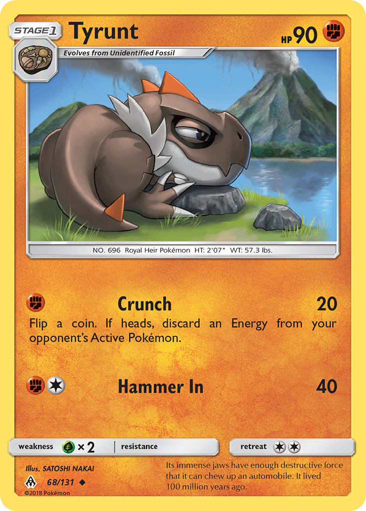 Tyrunt (68/131) [Sun & Moon: Forbidden Light] - Card Brawlers | Quebec | Canada | Yu-Gi-Oh!
