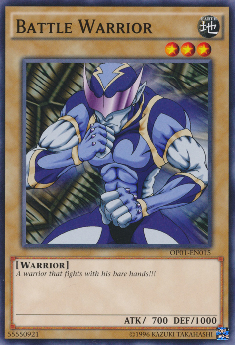 Battle Warrior [OP01-EN015] Common - Yu-Gi-Oh! - Card Brawlers | Quebec | Canada |