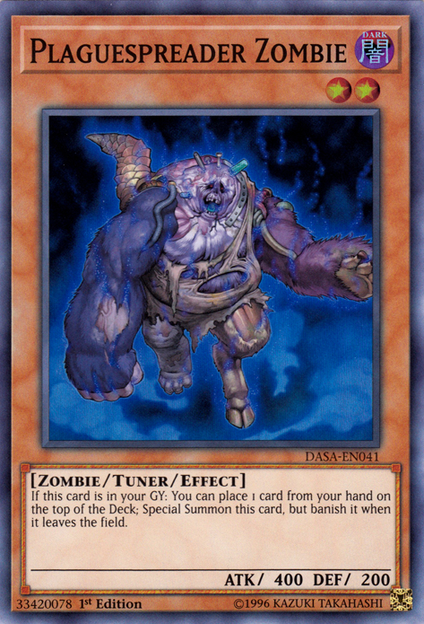 Plaguespreader Zombie [DASA-EN041] Super Rare - Yu-Gi-Oh! - Card Brawlers | Quebec | Canada |