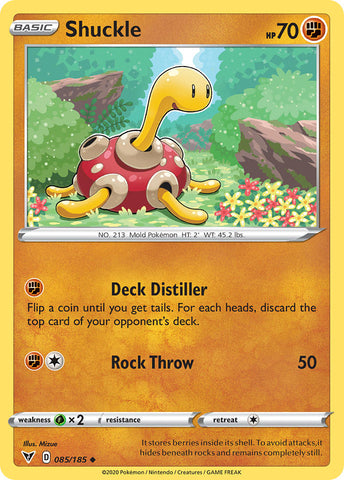 Shuckle (085/185) [Sword & Shield: Vivid Voltage] - Card Brawlers | Quebec | Canada | Yu-Gi-Oh!