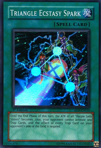 Triangle Ecstasy Spark [RDS-EN039] Super Rare - Card Brawlers | Quebec | Canada | Yu-Gi-Oh!