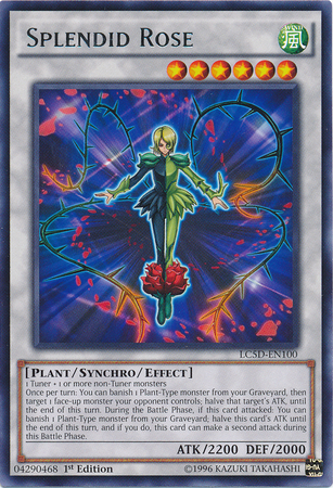 Splendid Rose [LC5D-EN100] Rare - Card Brawlers | Quebec | Canada | Yu-Gi-Oh!