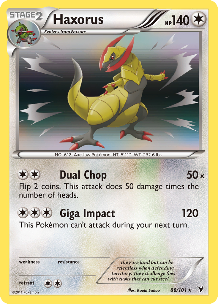 Haxorus (88/101) [Black & White: Noble Victories] - Card Brawlers | Quebec | Canada | Yu-Gi-Oh!