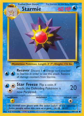 Starmie (94/130) [Base Set 2] - Card Brawlers | Quebec | Canada | Yu-Gi-Oh!