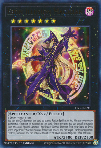 Ebon Illusion Magician [LDS3-EN091] Ultra Rare - Card Brawlers | Quebec | Canada | Yu-Gi-Oh!