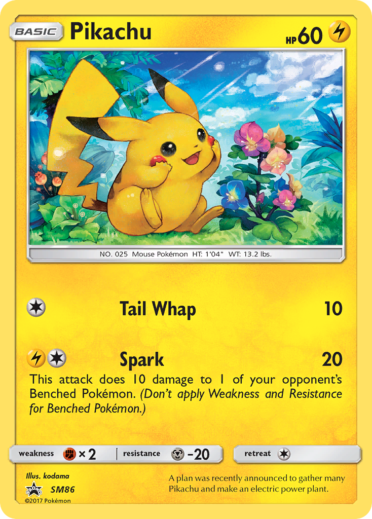 Pikachu (SM86) [Sun & Moon: Black Star Promos] - Card Brawlers | Quebec | Canada | Yu-Gi-Oh!