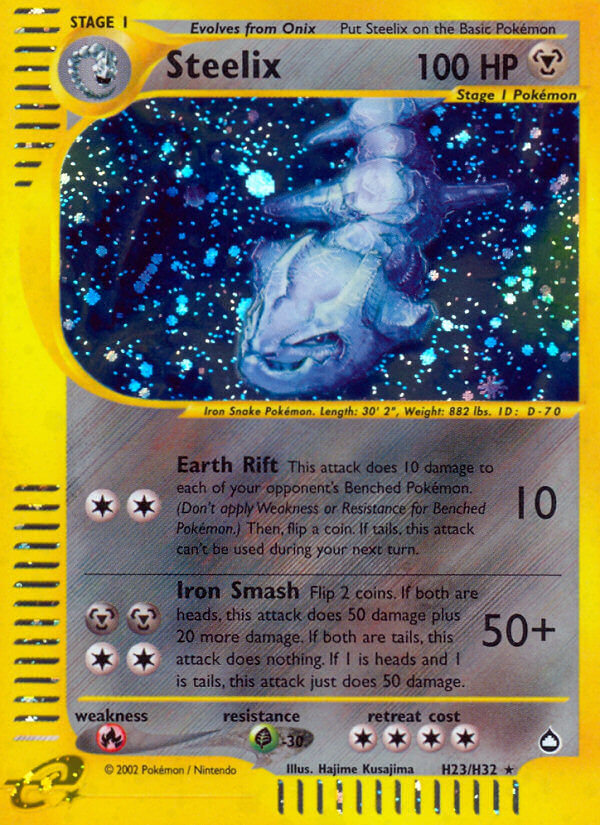 Steelix (H23/H32) [Aquapolis] - Card Brawlers | Quebec | Canada | Yu-Gi-Oh!