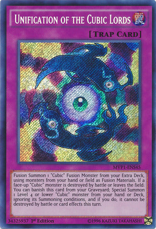 Unification of the Cubic Lords [MVP1-ENS45] Secret Rare - Card Brawlers | Quebec | Canada | Yu-Gi-Oh!