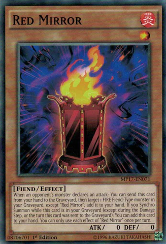 Red Mirror [MP17-EN071] Common - Yu-Gi-Oh! - Card Brawlers | Quebec | Canada |