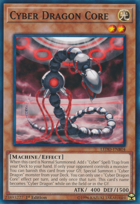 Cyber Dragon Core [LEDD-ENB04] Common - Yu-Gi-Oh! - Card Brawlers | Quebec | Canada |