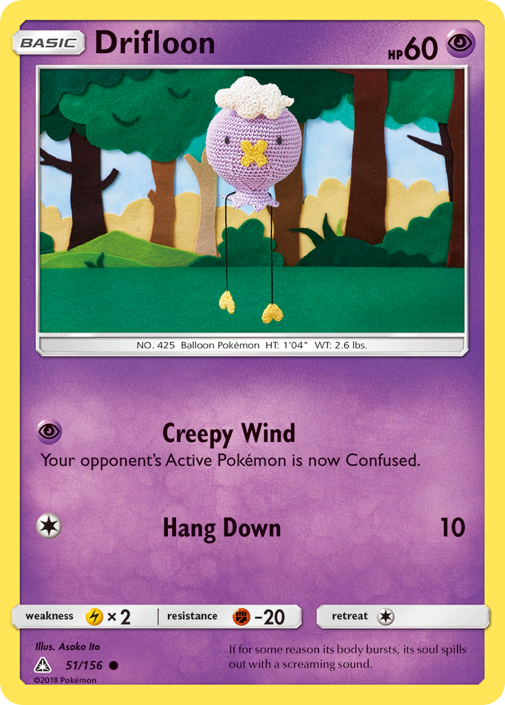Drifloon (51/156) [Sun & Moon: Ultra Prism] - Card Brawlers | Quebec | Canada | Yu-Gi-Oh!
