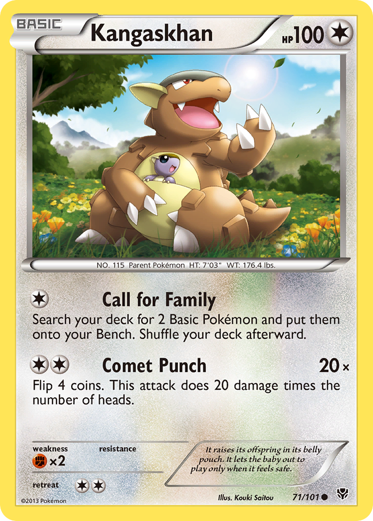 Kangaskhan (71/101) [Black & White: Plasma Blast] - Card Brawlers | Quebec | Canada | Yu-Gi-Oh!