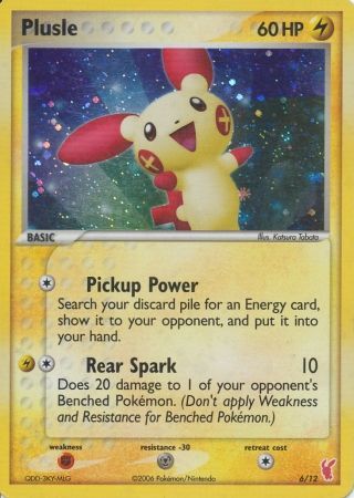 Plusle (6/12) [EX: Trainer Kit 2 - Plusle] - Card Brawlers | Quebec | Canada | Yu-Gi-Oh!