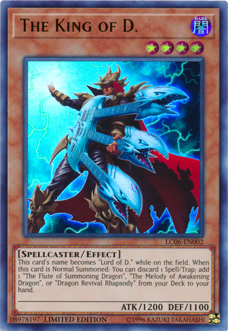 The King of D. - LC06-EN002 [LC06-EN002] Ultra Rare - Card Brawlers | Quebec | Canada | Yu-Gi-Oh!