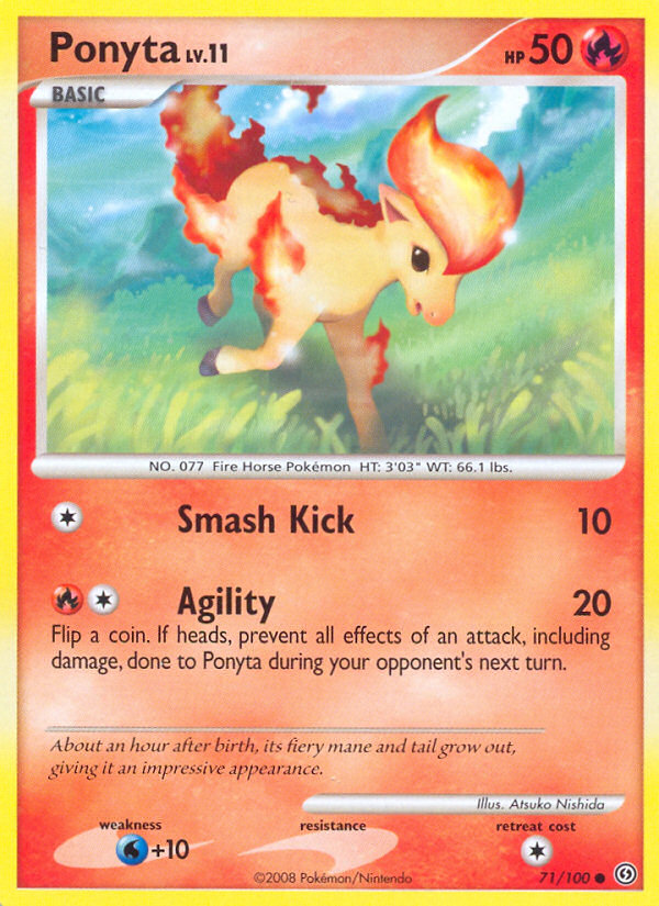 Ponyta (71/100) [Diamond & Pearl: Stormfront] - Card Brawlers | Quebec | Canada | Yu-Gi-Oh!