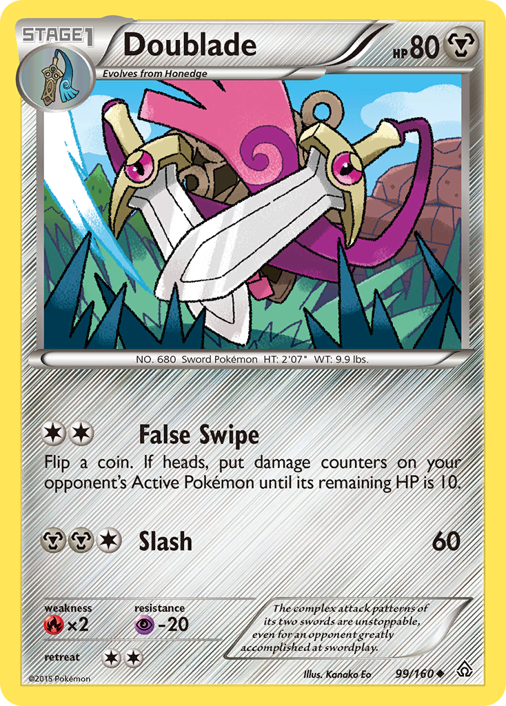Doublade (99/160) [XY: Primal Clash] - Card Brawlers | Quebec | Canada | Yu-Gi-Oh!