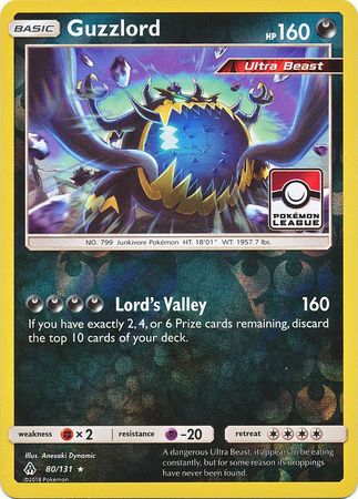 Guzzlord (80/131) (League Promo) [Sun & Moon: Forbidden Light] - Card Brawlers | Quebec | Canada | Yu-Gi-Oh!