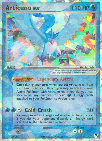 Articuno ex (114/112) [EX: FireRed & LeafGreen] - Card Brawlers | Quebec | Canada | Yu-Gi-Oh!