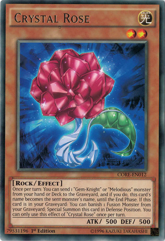 Crystal Rose [CORE-EN012] Rare - Yu-Gi-Oh! - Card Brawlers | Quebec | Canada |