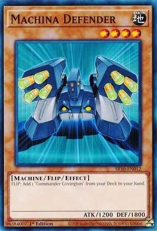 Machina Defender [SR10-EN012] Common - Card Brawlers | Quebec | Canada | Yu-Gi-Oh!