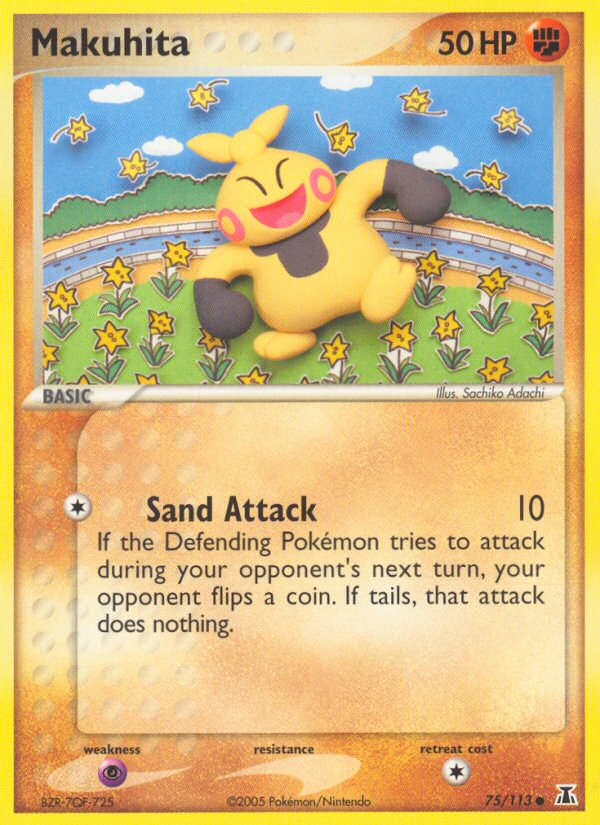 Makuhita (75/113) [EX: Delta Species] - Card Brawlers | Quebec | Canada | Yu-Gi-Oh!