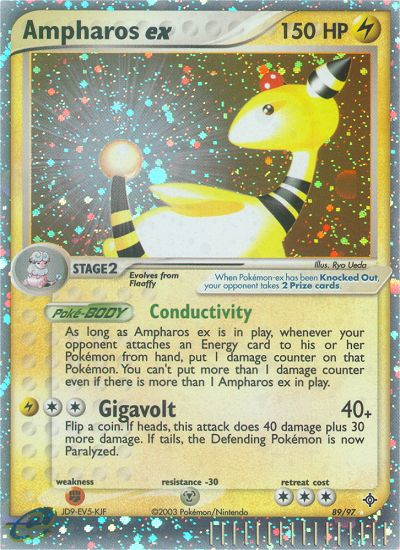 Ampharos ex (89/97) [EX: Dragon] - Card Brawlers | Quebec | Canada | Yu-Gi-Oh!