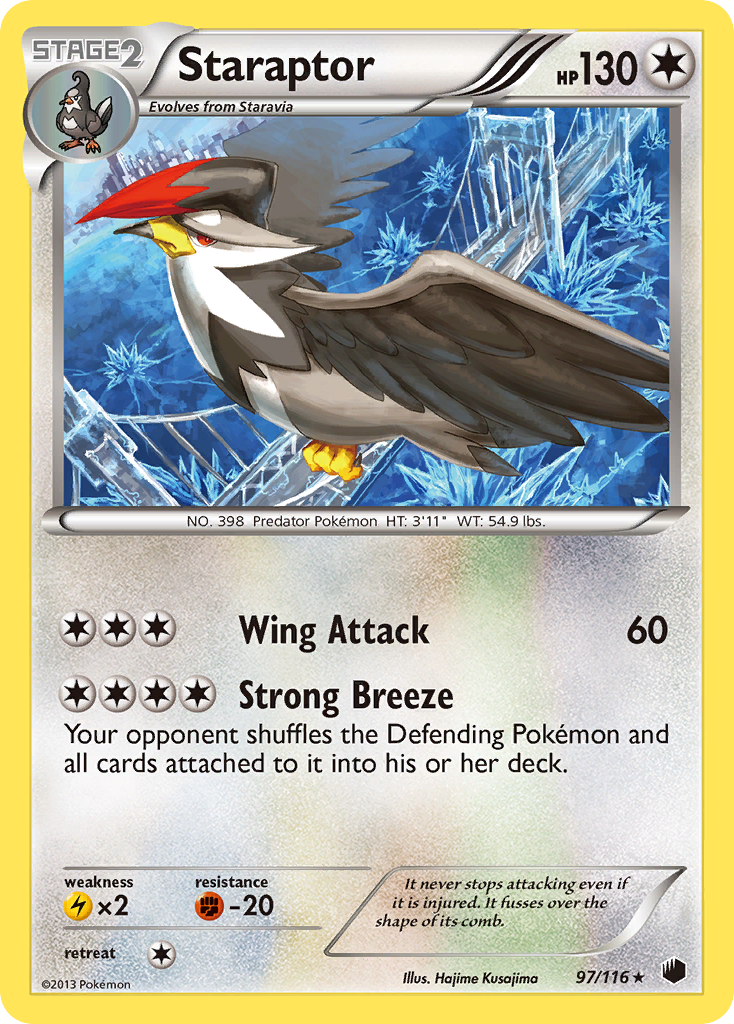 Staraptor (97/116) [Black & White: Plasma Freeze] - Card Brawlers | Quebec | Canada | Yu-Gi-Oh!