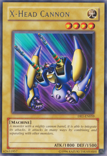 X-Head Cannon [DR1-EN059] Rare - Yu-Gi-Oh! - Card Brawlers | Quebec | Canada |