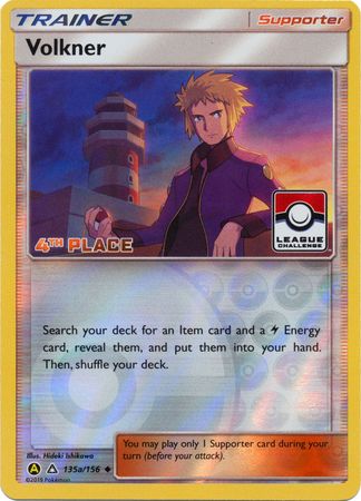 Volkner (135a/156) (League Challenge 4th Place) [Sun & Moon: Ultra Prism] - Card Brawlers | Quebec | Canada | Yu-Gi-Oh!