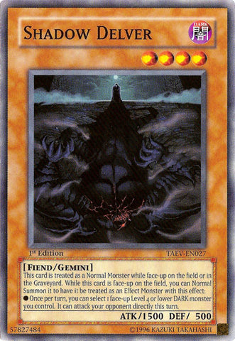 Shadow Delver [TAEV-EN027] Common - Card Brawlers | Quebec | Canada | Yu-Gi-Oh!