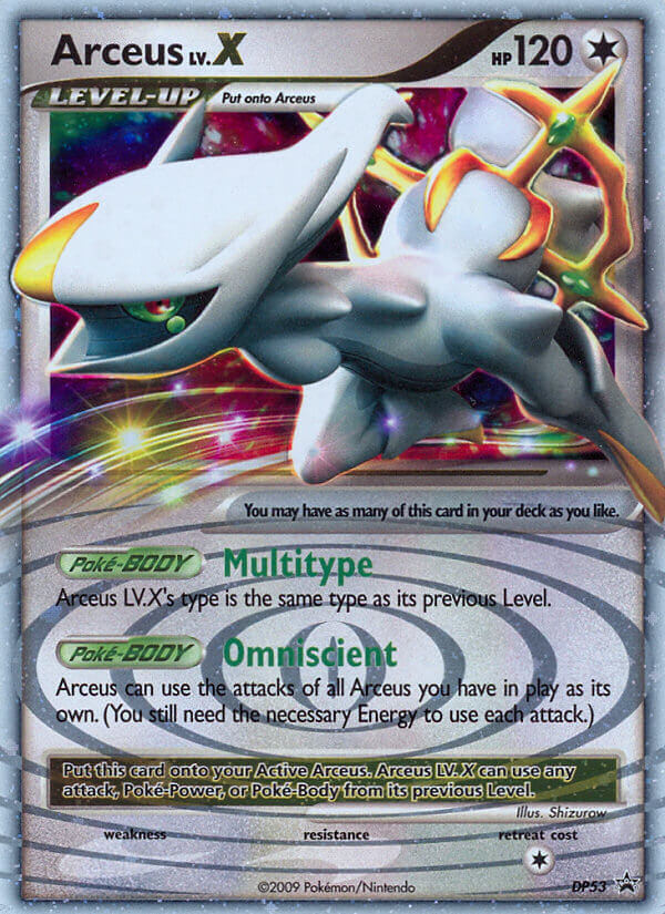 Arceus Lv.X (DP53) [Diamond & Pearl: Black Star Promos] - Card Brawlers | Quebec | Canada | Yu-Gi-Oh!