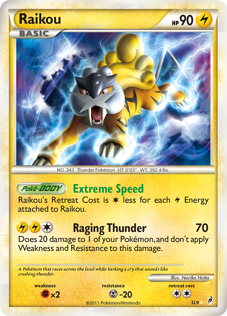 Raikou (SL9) [HeartGold & SoulSilver: Call of Legends] - Card Brawlers | Quebec | Canada | Yu-Gi-Oh!