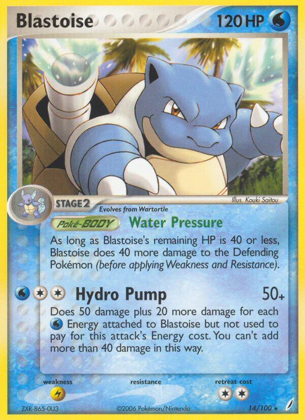 Blastoise (14/100) (Theme Deck Exclusive) [EX: Crystal Guardians] - Card Brawlers | Quebec | Canada | Yu-Gi-Oh!