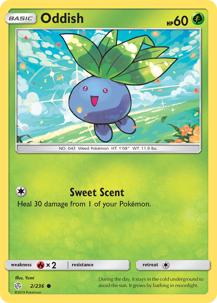 Oddish (2/236) [Sun & Moon: Cosmic Eclipse] - Card Brawlers | Quebec | Canada | Yu-Gi-Oh!