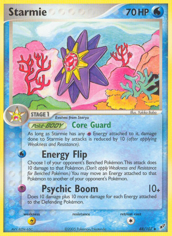 Starmie (48/107) [EX: Deoxys] - Card Brawlers | Quebec | Canada | Yu-Gi-Oh!