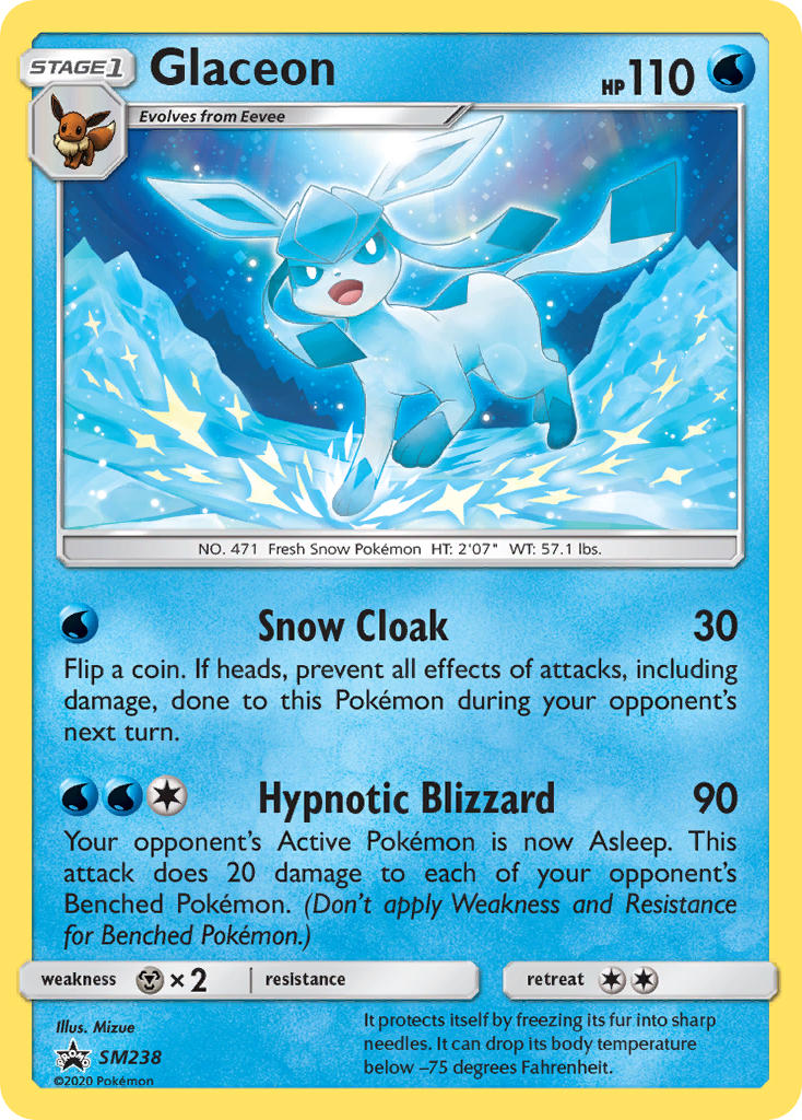 Glaceon (SM238) [Sun & Moon: Black Star Promos] - Card Brawlers | Quebec | Canada | Yu-Gi-Oh!