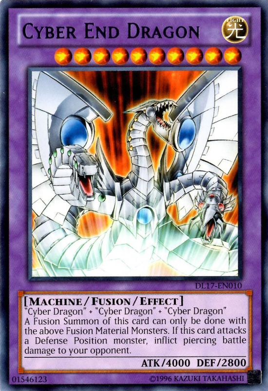 Cyber End Dragon (Purple) [DL17-EN010] Rare - Card Brawlers | Quebec | Canada | Yu-Gi-Oh!