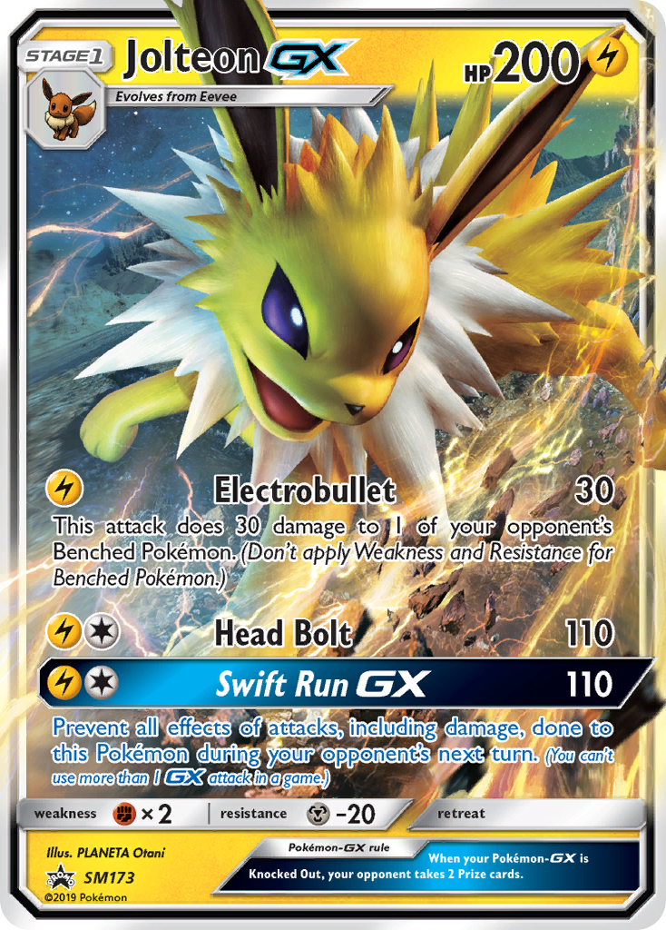 Jolteon GX (SM173) [Sun & Moon: Black Star Promos] - Card Brawlers | Quebec | Canada | Yu-Gi-Oh!