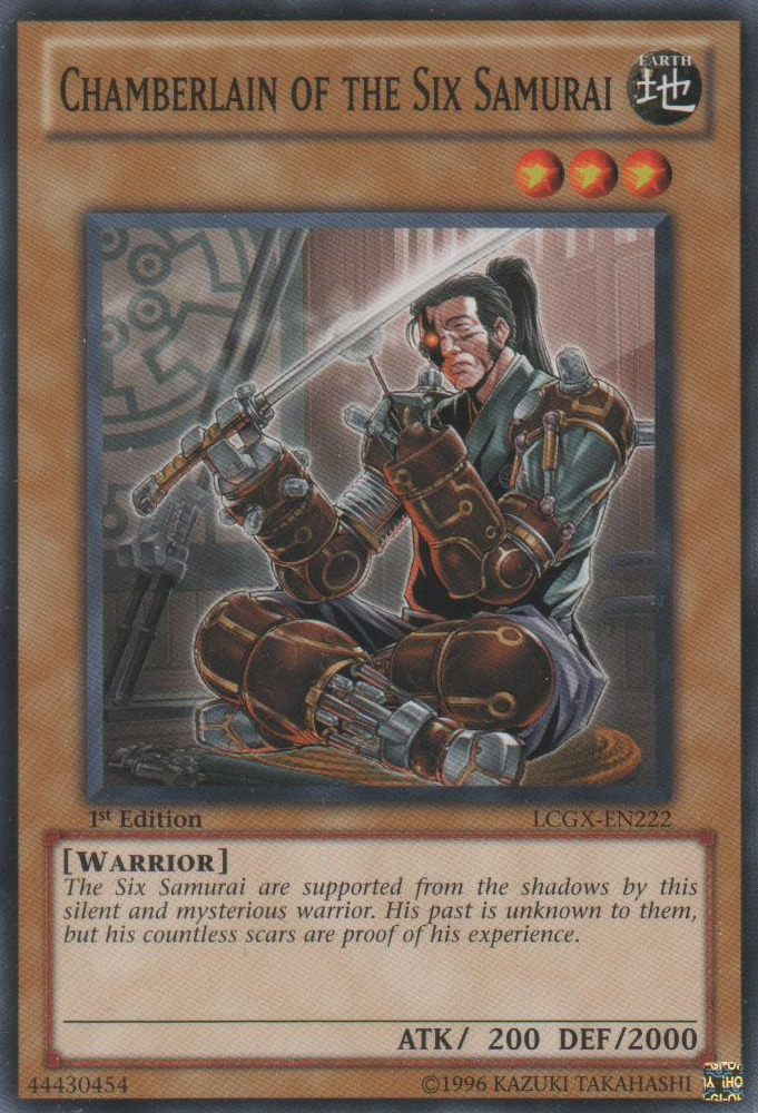 Chamberlain of the Six Samurai [LCGX-EN222] Common - Yu-Gi-Oh! - Card Brawlers | Quebec | Canada |