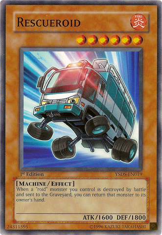 Rescueroid [YSDS-EN019] Common - Card Brawlers | Quebec | Canada | Yu-Gi-Oh!