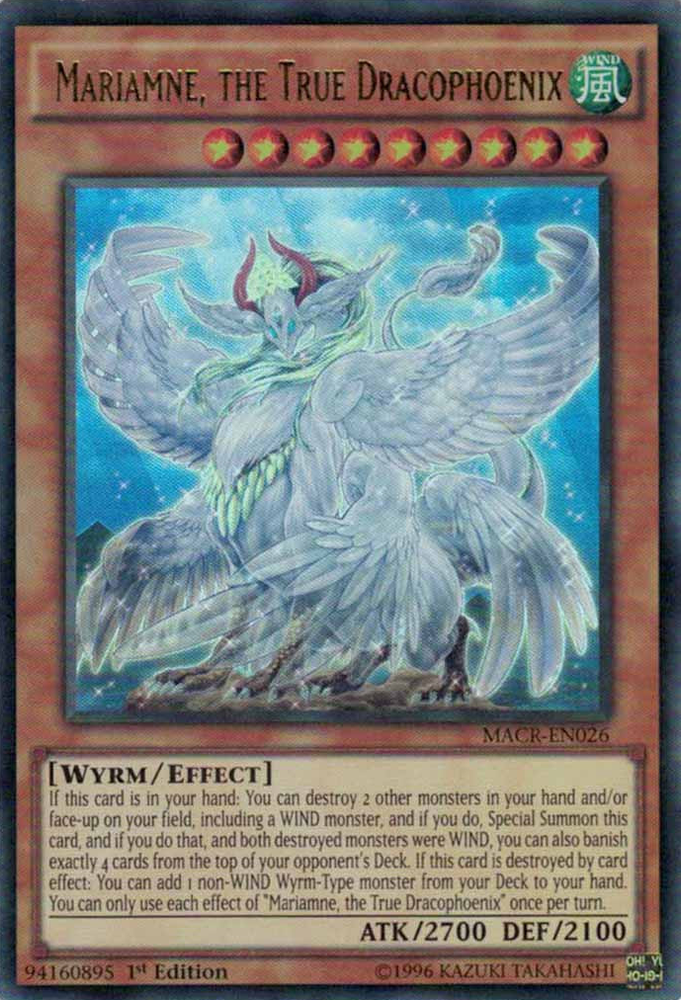 Mariamne, the True Dracophoenix [MACR-EN026] Ultra Rare - Yu-Gi-Oh! - Card Brawlers | Quebec | Canada |